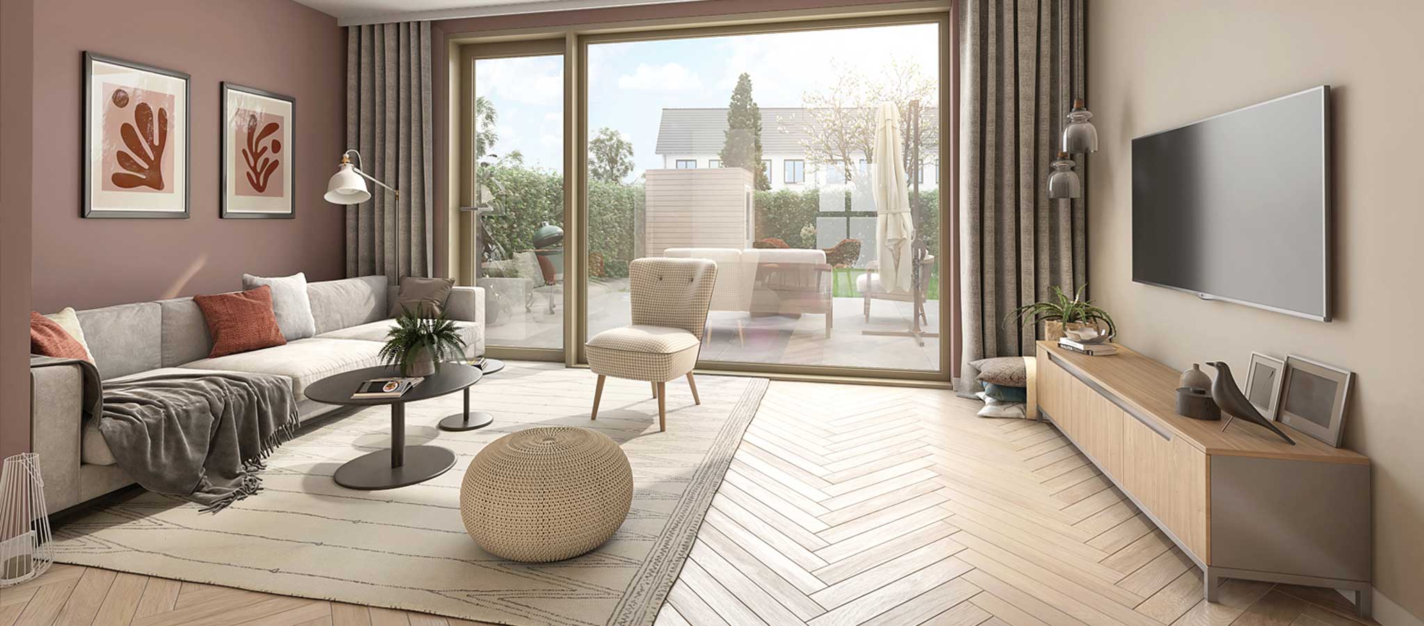 OUD Nieuwbouw Uden Sesterpark interieur type A/B header achterzijde